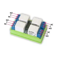 Tinycontrol | Płytka przekaźników | 10A x4 LCV3 LED 5