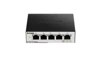 D-LINK DGS-1100-05 5-PORT GIGABIT SMART MANAGED SWITCH (FANLESS)