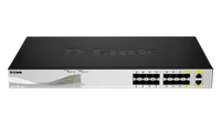 D-LINK DXS-1100-16SC | Switch | 14x SFP+, 2x RJ45/SFP+ Combo Standard sieci LANGigabit Ethernet 10/100/1000 Mb/s