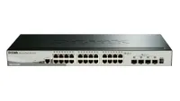 DGS-1510-28X | Switch | 24x RJ45 1000Mb/s, 4x SFP+ Ilość portów LAN24x [10/100/1000M (RJ45)]
