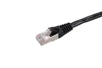 Extralink Kat.5e FTP 0.5m | Patchcord LAN | Měděný síťový kabel s krouceným párem Kabel do montażuWewnątrz budynków