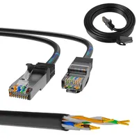 Extralink Kat.5e FTP 3m | Patchcord LAN | Měděný síťový kabel s krouceným párem