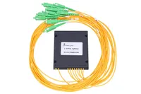 Extralink 1:8 PLC SC/APC | Оптический сплиттер | 2,0 мм, 1,5m, G657A, ABS Модуль