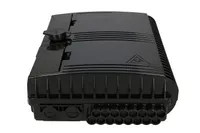 Extralink Eva | Caja de distribución | 16 soldaduras, negro Liczba obsługiwanych tacek łączeniowych (maks.)1