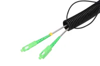 Extralink 2J SC/APC-SC/APC | Patchcord | Monomodo, Exterior, Duplex, G657A2, 50m Rodzaje zakończeń patchcordaSC/APC-SC/APC