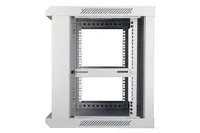 Extralink 9U 600x450 Šedá | Racková skříň | montovaná na zdi Szerokość600mm