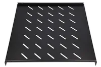 Extralink 1U 500mm Černá | Police | 19", bodová, pro skříně s hloubkou 800mm ModelPółka do stojaka