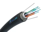 Optický kabel nadzemní  8F | Jednomodový G652D, 0.5k, 5.2mm | Extralink Kabel do montażuNapowietrznego
