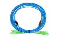Extralink SC/APC-SC/APC | Patchcord | Zirhli, LSZH, Tekli mod, Duplex, G652D, 3mm, 3m Długość3m