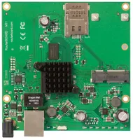 MikroTik RBM11G | Router | 1x RJ45 1000Mb/s, 1x miniPCI-e, 1x SIM Ilość portów LAN1x [10/100/1000M (RJ45)]
