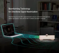 Totolink T10 | WiFi Router | AC1200, Dual Band, MU-MIMO, 3x RJ45 1000Mb/s, 1x USB Typ obudowyTworzywo sztuczne