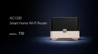 Totolink T10 | WiFi Router | AC1200, Dual Band, MU-MIMO, 3x RJ45 1000Mb/s, 1x USB Standardy sieci bezprzewodowejIEEE 802.11n