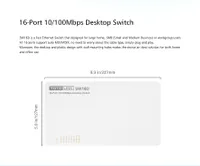 Totolink SW16D | Switch | 16x RJ45 100Mb/s, Desktop, No gestionado Ilość jednostek zasilania1