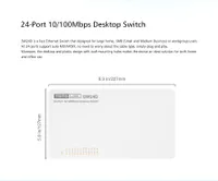 Totolink SW24D | Switch | 24x RJ45 100Mb/s, obudowa Desktop, Niezarządzany 5