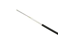 Extralink 24F | Fiber optic cable | 1kN FRP, 24J, Single mode, G.652D, 6,5mm, aerial, 2km Kabel do montażuNa zewnątrz budynków