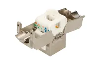 Extralink CAT6A STP | Keystone | RJ45 Izolacja kablaS/UTP (STP)