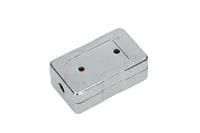 Extralink CAT6 STP | Puszka połączeniowa | beczka, złączka, srebrna Izolacja kablaU/FTP (STP)