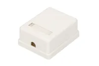 Extralink | Soquete de superfície | 1x RJ45 KAT5E UTP Ilość na paczkę1