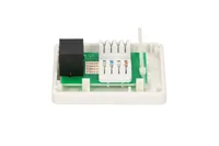 Extralink | Soquete de superfície | 1x RJ45 KAT5E UTP MateriałyABS