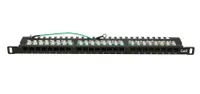 Extralink CAT6 UTP 0.5U | Patchpanel | 24 port Izolacja kablaU/UTP (UTP)