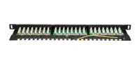 Extralink CAT6 UTP 0.5U | Patchpanel | 24 port Kategoria złącza RJ45Cat.6 UTP