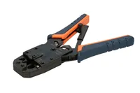 Extralink 4P + 6P + 8P | Pinza a crimpare RJ45 | con cricchetto ModelNarzędzie do zaciskania