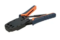 Extralink 4P + 6P + 8P | Pinza a crimpare RJ45 | con cricchetto Typ złącz sieciowychRJ-11, RJ-12, RJ-45