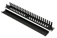 Extralink | Kabelový organizér | 1U 19" s kovovým krytem Materiał obudowyMetal
