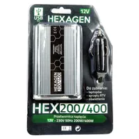 HEX 400 12V | Inversor de potencia | 400W Napięcie wejściowe12V