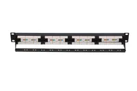 Extralink CAT5E UTP V2 | Patchpanel | 24 porty Kolor produktuBiały