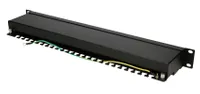 Extralink CAT5E STP V2 | Patchpanel | 24 puertos Izolacja kablaS/UTP (STP)