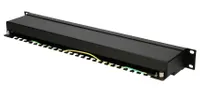 Extralink CAT6 STP V2 | Patchpanel | 24 porty Izolacja kablaU/FTP (STP)