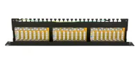 Extralink CAT6 STP V2 | Patchpanel | 24 porty Obsługiwane typy kabliCat6