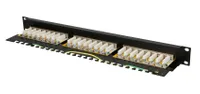 Extralink CAT6 STP V2 | Patchpanel | 24 porty Pojemność stelaża1U