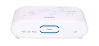 ZTE F411 GPON | ONT | 1x GPON, 1x RJ45 1000Mb/s, 1x RJ11 Ilość portów LAN1x [100/1000M (RJ45)]
