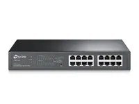 TP-Link TL-SG1016PE | Switch | 16x RJ45 1000Mb/s, 8x PoE+, Rack, Zarządzalny Ilość portów LAN16x [10/100/1000M (RJ45)]
