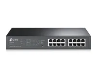 TP-Link TL-SG1016PE | Switch | 16x RJ45 1000Mb/s, 8x PoE+, Rack, Gerenciado
