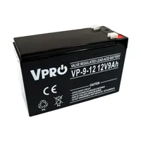 VPRO 9 Ah 12V | Akkumulator | AGM VRLA Napięcie wyjściowe12V