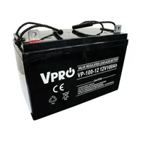 VOLT VPRO 100 Ah 12V | Battery | AGM VRLA