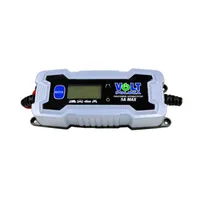 VOLTAJE 5A 6V/12V | Cargador automático | con LCD, 60W, IP65 Napięcie wejściowe230V