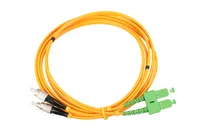 Extralink SC/APC-FC/UPC | Patchcord | Monomodo, Duplex, G657A1, 3mm, 2m Długość2m