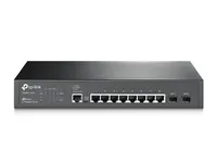 TP-Link T2500G-10TS | Switch | 8x RJ45 1000Mb/s, 2x SFP, Rack, Zarządzalny Ilość portów LAN8x [10/100/1000M (RJ45)]
