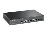 TP-Link T2500G-10TS | Switch | 8x RJ45 1000Mb/s, 2x SFP, Rack, Zarządzalny Ilość portów LAN2x [1G (SFP)]
