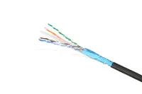 Extralink CAT6 FTP (F/UTP) V2 Externí | Síťový kabel s krouceným párem | 305M Certyfikat środowiskowy (zrównoważonego rozwoju)CE
