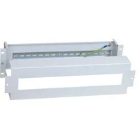 Mantar | Rackmount panl de distribución de voltaje 19" 3U | profundidad 60 mm 0