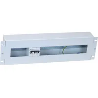 Mantar | Rackmount panl de distribución de voltaje 19" 3U | profundidad 60 mm 4