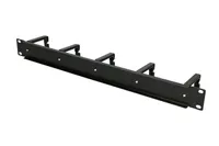 Extralink | Organizzatore di cavi | 1U con anelli di plastica ModelPanel zarządzania kablami