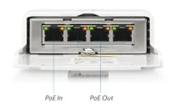 Ubiquiti N-SW | Switch | NanoSwitch, 4x RJ45 1000Mb/s Passive PoE, Externí Ilość portów PoE4x [Passive PoE 24V (1G)]
