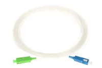 Extralink SC/APC-SC/UPC | Patchcord transparente | Monomodo, Simplex, G657B3, 0,9mm, 20m Długość20m
