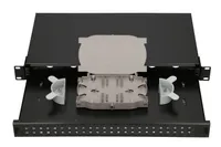 Extralink 48 Core | Patch panel | 24 SC Duplex, 48 core, negro 3